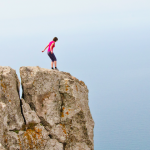 Courageous Girl Falls Off Cliff And Continues Taking Selfies