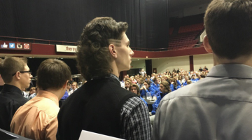 It's The First Day Of The Minnesota State Hockey Tournament And The Hair Is Already Unreal