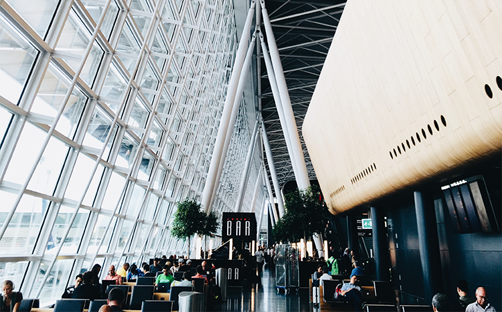 You're A Zero If You Don't Airport Lounge