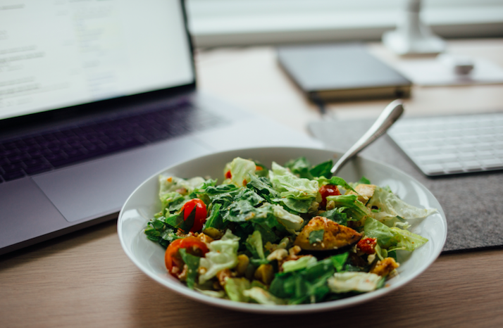 Please Don't Interrupt Me While I'm Eating At My Desk